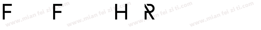 FreeForm H Regular字体转换